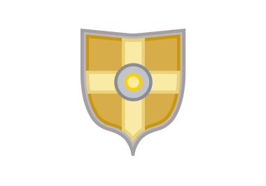 Altın ve gümüş ortaçağ arması