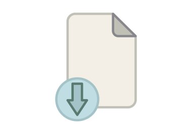 Belge veya dosya simgesi indir