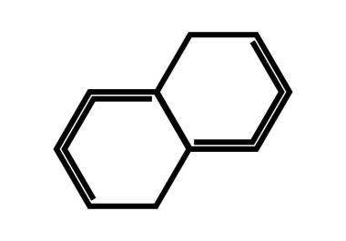 Beyaz arkaplanda bitki hücre siyah simgesi