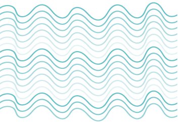 Mavi dalgalarda dalgalı desen