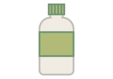 Yeşil ilaç ya da ilaç şişesi