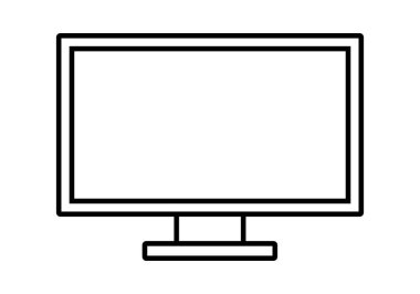 PC ekranında siyah simge ya da monitör