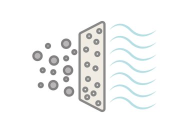 Tozu önlemek için hava filtresi