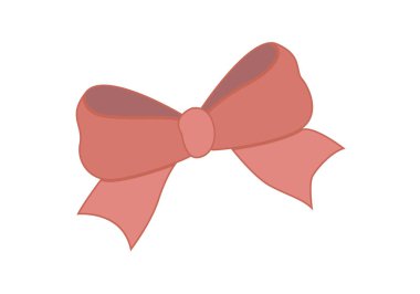 Beyaz arkaplanda kırmızı pruva Noel süsü