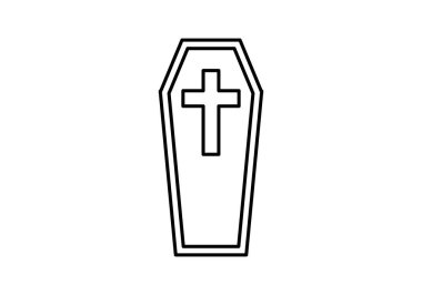 Tabutun siyah simgesi ya da mezar