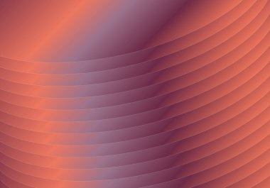 Üst üste binen katmanlarda bakır eğimli arkaplan