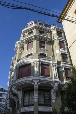 Leon, İspanya 'da klasik ve antika evler