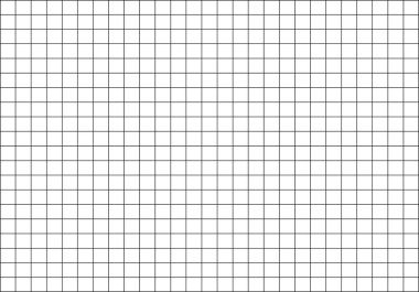 Beyaz arkaplanda ince siyah çizgi ızgarası