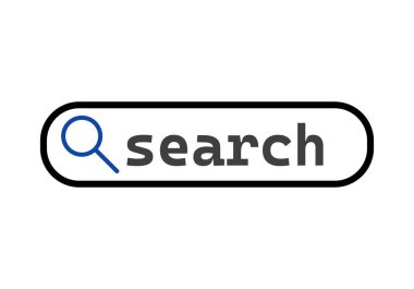 Büyüteçle arama kutusu ve arama sözcüğü