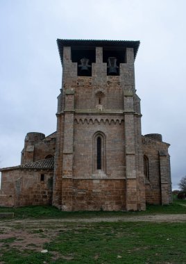 Burgos, İspanya 'daki Villamorn Gotik Kilisesi