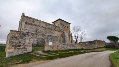 Burgos, İspanya 'daki Villamorn Gotik Kilisesi