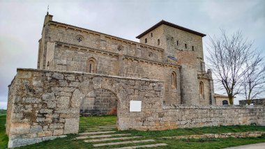 Burgos, İspanya 'daki Villamorn Gotik Kilisesi