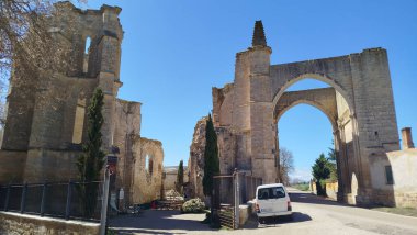 San Antn Manastırı 'nın kalıntıları, Burgos, İspanya