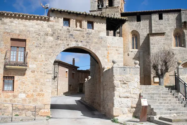 Exterior of the Church of Villegas, Burgos, Spain
