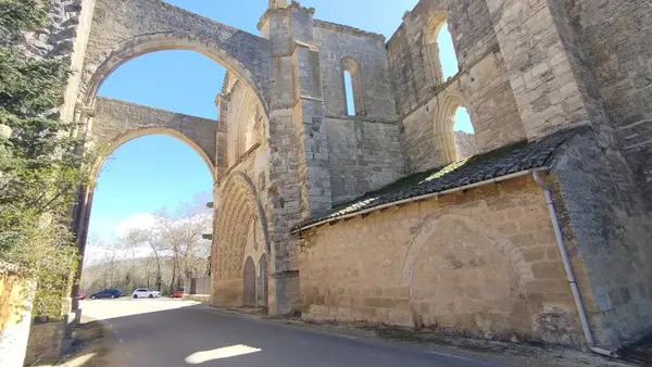 San Antn Manastırı 'nın kalıntıları, Burgos, İspanya