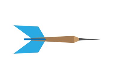 Oyun tahtası için mavi dart
