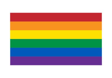 Yatay LGBTQ + Gurur Bayrağı