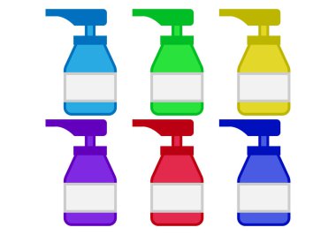 Sabun ya da sprey şişe resmi.