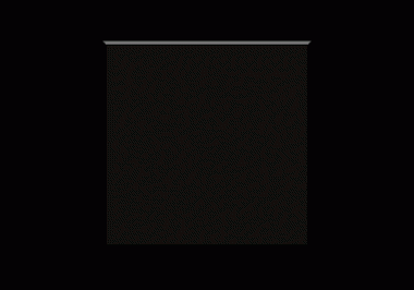 Siyah çerçeveli şeffaf gri kare