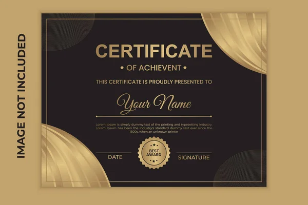 This is modern certificate design template