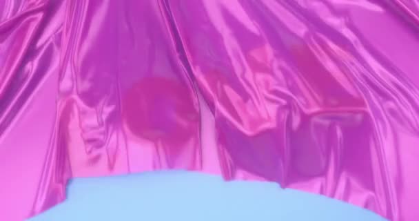 Love Λέξη Από Φουσκωτό Peach Fuzz Γυαλιστερό Και Γυαλιστερό Μπαλόνια — Αρχείο Βίντεο