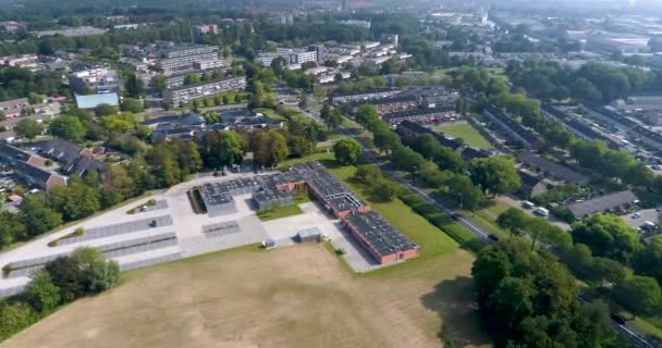 Emmeloord Países Baixos Agosto 2019 Antonius Hospital Emmeloord Fechar Filmagem — Vídeo de Stock