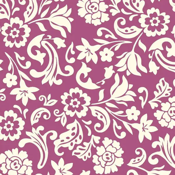 Çiçeklerin çiçek arkaplan elementleriyle kusursuz desen