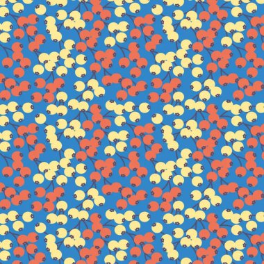 Arka planda küçük bir çiçek deseni tasarımı, kusursuz desen, vektör çizimi, kumaş tasarımı için