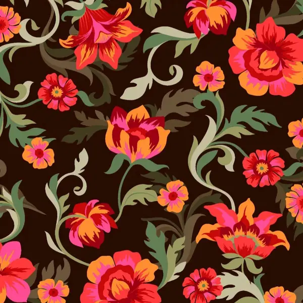 Çiçek desenleri arkaplansız, resimli.