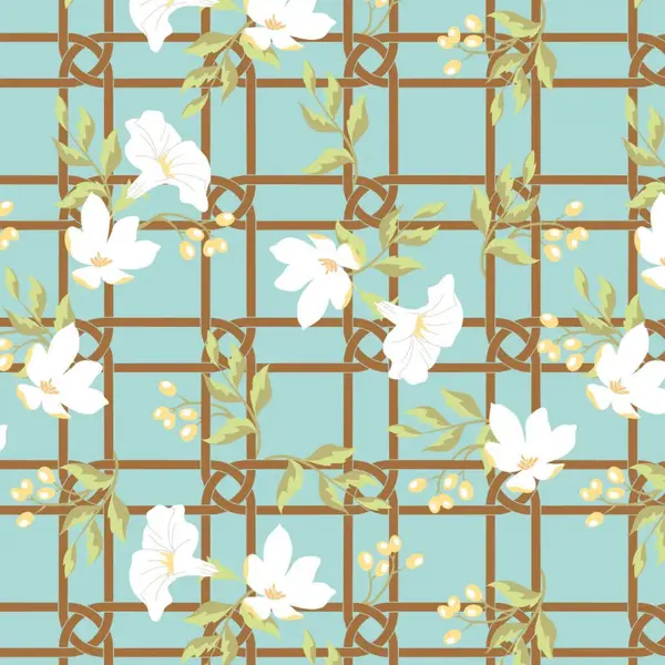 Çiçek tarama şablonu kusursuz. Geçmişi temiz.