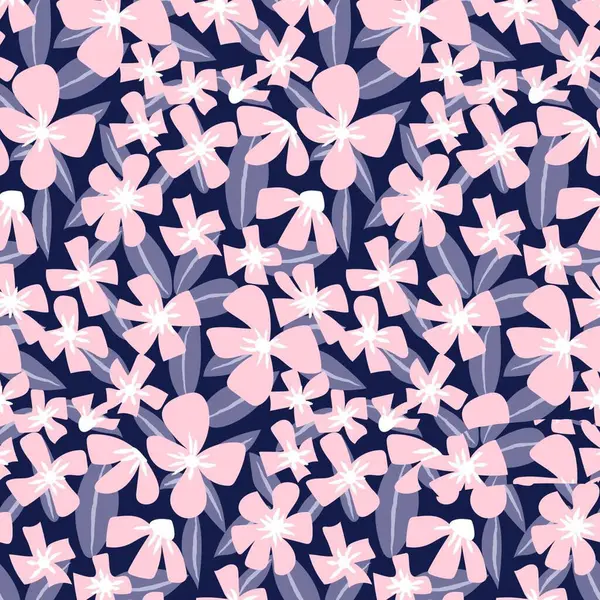 Pembe çiçekli desen arka planda pürüzsüz, resimli