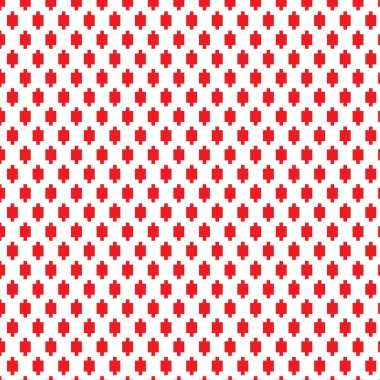 Basit soyut geometrik şablon vektörü.