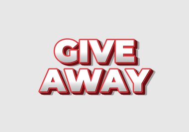 Pes etmek mi? Göz alıcı renk ile 3B biçiminde metin efekti tasarımı