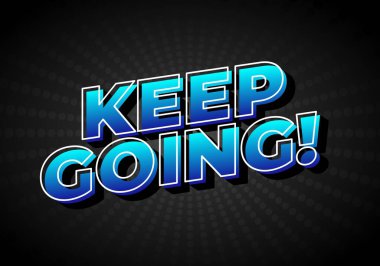 Motive edici bir metin grafiği. Üzerinde 