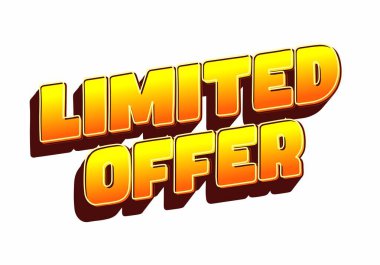 Parlak turuncu ve sarı renkli, gölge efektli kelimelerin yer aldığı kalın metin grafiği