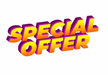 Koyu ve renkli metin grafikleri, özel kelimelerin üç boyutlu olarak sunulduğu, sarıdan turuncuya ve mor gölgelere değişen bir grafiktir..