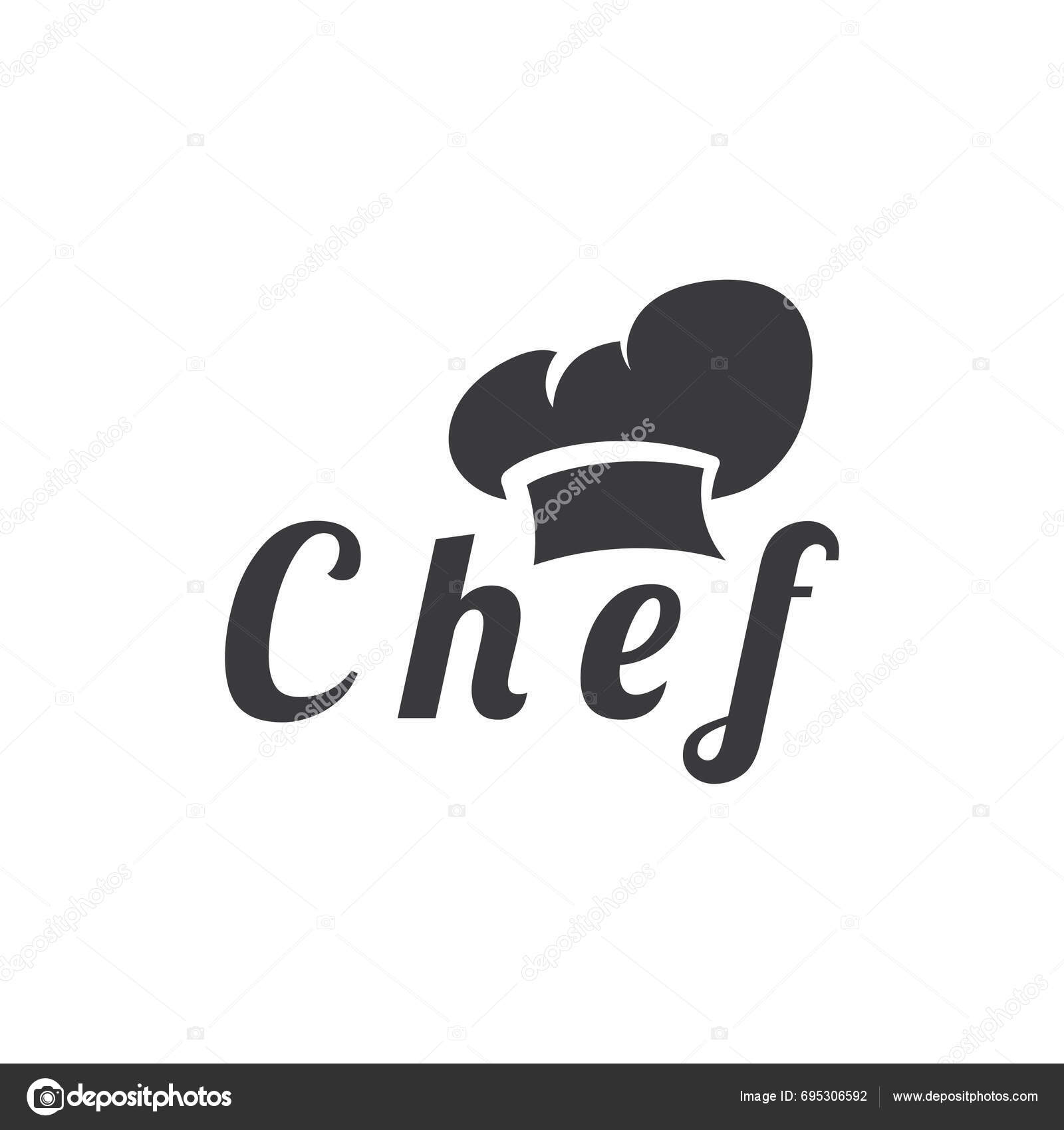 Chef Logo Chef Hat Cooking Catering Logo Vektor Design Stock Vector by ...