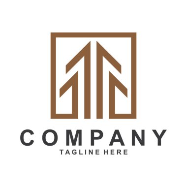 Şehir logosu logosu vektör tasarımı