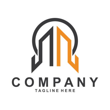 Şehir logosu logosu vektör tasarımı