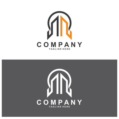 Şehir logosu logosu vektör tasarımı