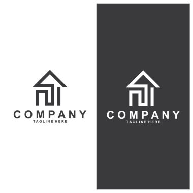 Şehir logosu logosu vektör tasarımı