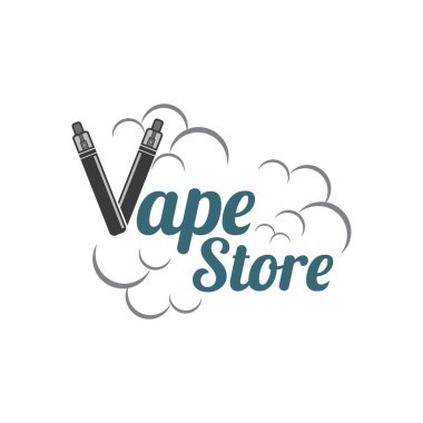 Vape Store logosu Tasarım vektörü grafiği