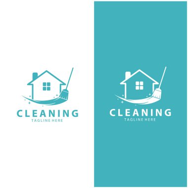 Logo temizleme logosu logo temizleme pencere logosu vektör tasarımı