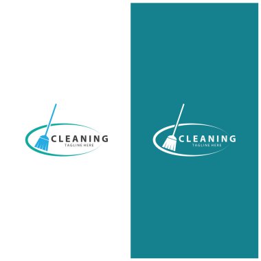 Logo temizleme logosu logo temizleme pencere logosu vektör tasarımı