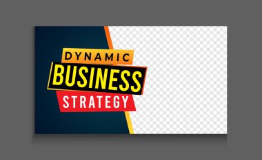 Online Business Success Secrets eye-catching YouTube thumbnail design bold and colorful template with strong understanding and creative style clipart