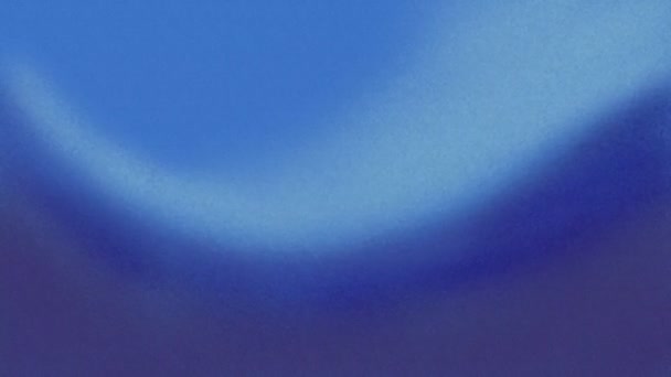 Bulanık Gürültü Efektli Güzel Mavi Renk Değişken Arkaplanının Kusursuz Döngüsü — Stok video
