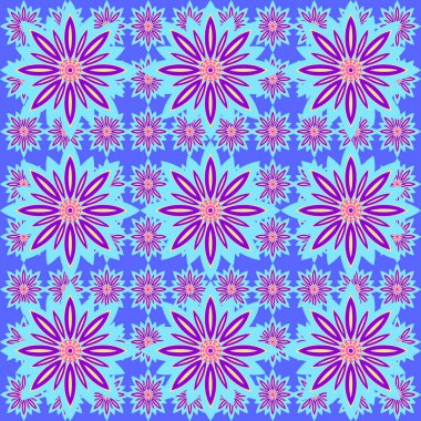 Güzel geometrik tekrarlama deseni. Geometrik elementleri olan bir vektör görüntüsü. Bu bir sanat tasarımı. Batik kumaş illüstrasyonunu saran giysi arka plan duvar kağıdı deseni için kullanılır.