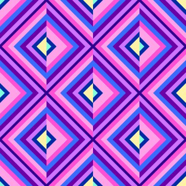 Güzel geometrik kusursuz desen. Geometrik elementleri olan bir vektör görüntüsü. Bu bir sanat tasarımı. Batik kumaş illüstrasyonunu saran giysi arka plan duvar kağıdı deseni için kullanılır.