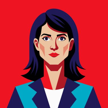 Kadın bir politikacı olan Nikki Haley, cumhurbaşkanlığı seçimlerinden önce bir konferansa seslendi