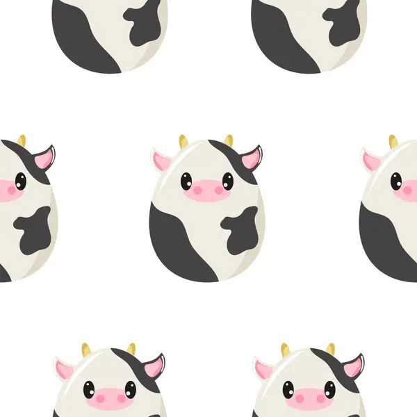 Paskalya yumurtaları ve hayvan tasarımı, yani benekli inek tasarımı, Paskalya tasarımları ve posterleri için.